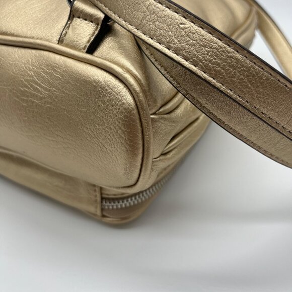 I.N.C. International Concepts Metallic Gold Farrah Backpack - Picture 9 of 12